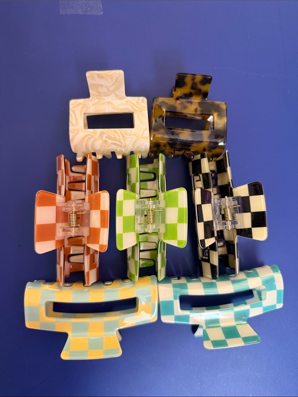 Hair Claw Clips - Multi Color Pack